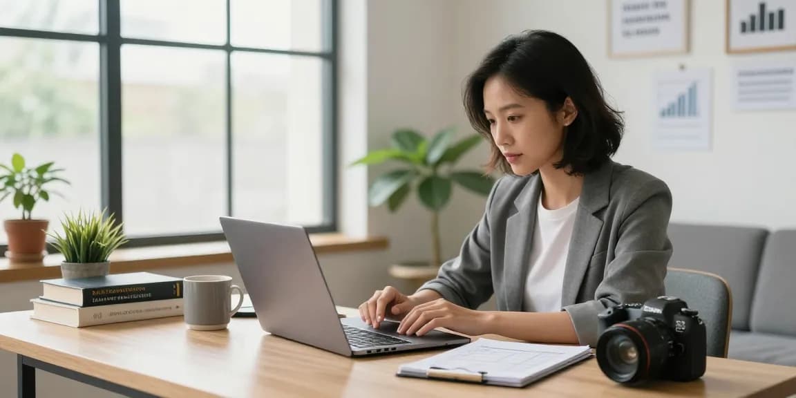 Explore your 3000 dollar loan options in a cozy home office, with a finance professional assessing loan choices.