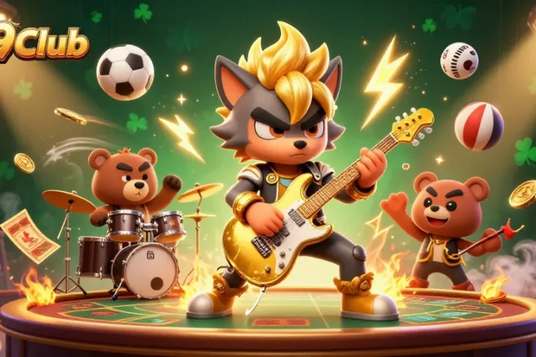 Win big with 789Club as the rock star wolf electrifies the casino stage!