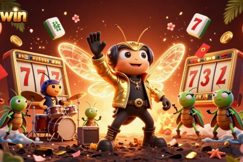 Experience the thrill of winning with sunwin's vibrant 3D casino illustration, showcasing dynamic gaming elements and excitement.
